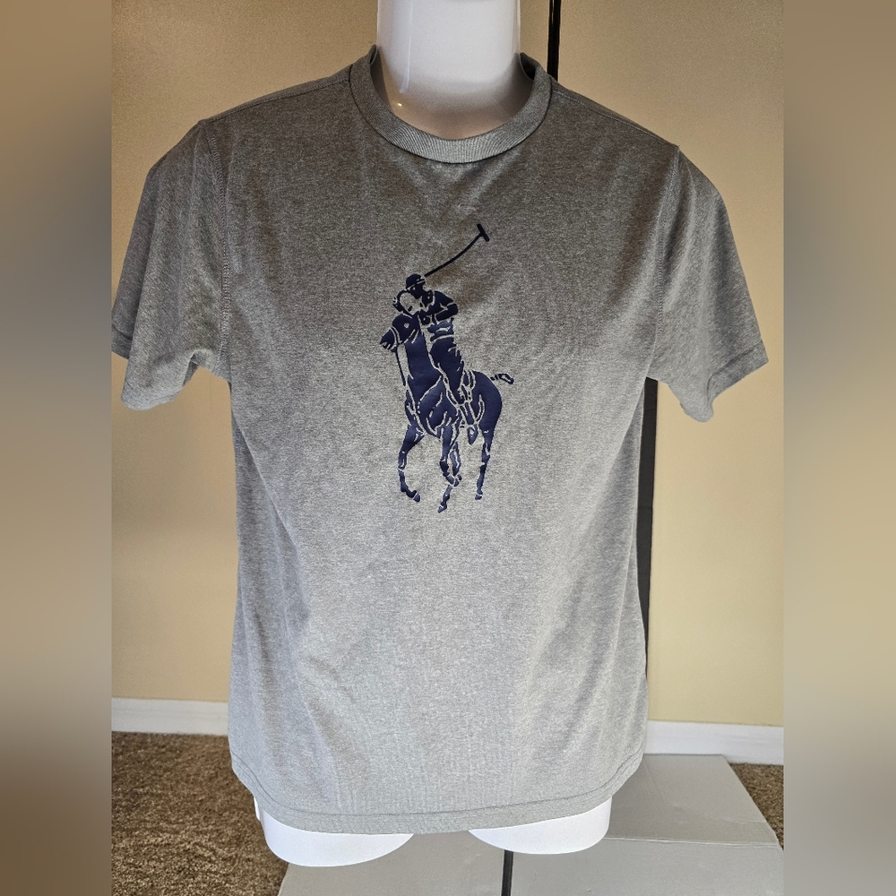 Polo Ralph Lauren Performance Pony Classic Fit T-Shirt – Gray – Size L